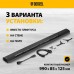Конвектор электрический плинтусный ATRIC-300, 230 В, 300 Вт, ТЭН, черный Denzel