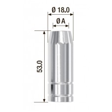 Газовое сопло D= 12.0 мм FB 150 (5 шт.) FUBAG FB150.N.12.0