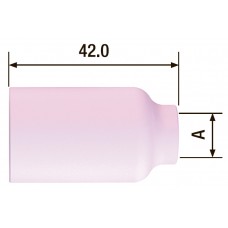 Сопло керамическое для газовой линзы №4 ф6 FB TIG 17-18-26  (10 шт.) FUBAG FB54N18