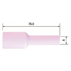 Сопло керамическое для газовой линзы №5L ф8 FB TIG 17-18-26 (10 шт.) FUBAG FB54N17L