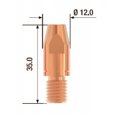 Контактный наконечник M10х35 мм CuCrZr D=1.0 мм (25 шт.) FUBAG FB.CTM10.35-10