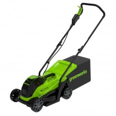 Газонокосилка Greenworks 24V GD24LM33 (33 см) бесщеточная аккумуляторная