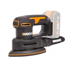 Виброшлифмашина WORX WX822 20В (12000 кол/мин) аккумуляторная