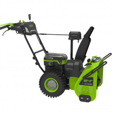 Снегоуборщик Greenworks GD82ST56, 82v (61 см) без АКБ и ЗУ (самоходный ,аккумуляторный)