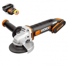 Угловая шлифмашина (болгарка) WORX WX800 20V (115мм) аккумуляторная