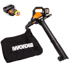 Воздуходувка-пылесос WORX WG583E 40V (335км/ч) аккумуляторная