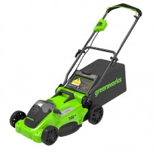 Газонокосилка Greenworks GD40LM16X 40V (41 см) бесщеточная аккумуляторная