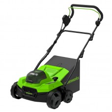 Аэратор-скарификатор Greenworks GD40SC38II 40V (38 см) бесщеточный аккумуляторный