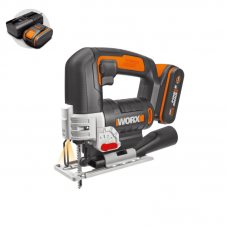 Лобзик WORX WX543 20V (2600 ход/мин) аккумуляторный