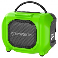 Беспроводная акустическая система (колонка) Greenworks GPT-MNBS 24V/220V аккумуляторная