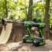 Дрель-шуруповерт ударная Greenworks GD24DD140 24V (140 Нм) бесщеточная аккумуляторная