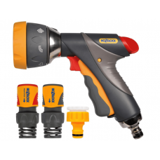 Набор для полива HoZelock 2373 с пистолетом Multi Spray Pro 7 режимов и коннекторами 3/4"