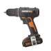 Дрель-шуруповерт WORX WX108 20V (50Нм) аккумуляторная