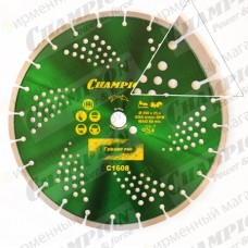 Диск алмазный CHAMPION гранит PRO 350/25,4/10 Laser Granitek