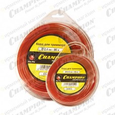 Корд триммерный Champion Star Pro 2.4мм*86м (звезда)