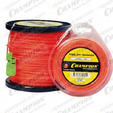 Корд триммерный Champion Square Twist DUO 2.0мм *15м (витой квадрат) Корд триммерный Champion Square Twist DUO 2.0мм *15м (витой квадрат)