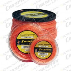 Корд триммерный Champion Twisted Square 2.4мм*245м (витой квадрат)+нож Корд триммерный Champion Twisted Square 2.4мм*245м (витой квадрат)+нож