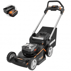 Самоходная газонокосилка WORX NITRO WG749E 40V (46см) аккумуляторная бесщеточная