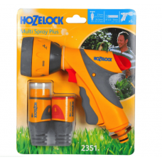 Набор для полива HoZelock 2351 с пистолетом Multi Spray Plus 6 режимов и коннекторами 1/2"