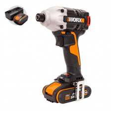 Винтоверт ударный WORX WX261 20V (230 Нм) бесщеточный аккумуляторный