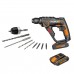 Перфоратор WORX WX390 H3 20V (1,2Дж) аккумуляторный