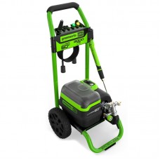 Мойка высокого давления с портом на два аккумулятора Greenworks GDPW60DP 60V (250 бар) бесщеточная аккумуляторная