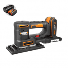 Виброшлифмашина WORX WX820 20В (10000 кол/мин) аккумуляторная