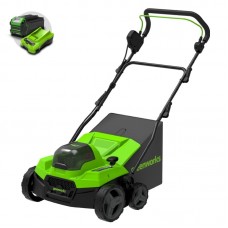 Аэратор-скарификатор Greenworks GD40SC38II 40V (38 см) бесщеточный аккумуляторный