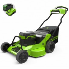 Газонокосилка самоходная Greenworks 82V (76 см) бесщеточная аккумуляторная с 2,5 Ач АКБ и ЗУ