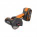 Угловая шлифмашина (болгарка) WORX WX801 20V (76мм) аккумуляторная