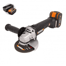 Угловая шлифмашина (болгарка) WORX WX812 20V (125мм) аккумуляторная