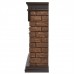 Портал Firelight Bricks Wood 30 камень коричневый, шпон темный дуб