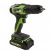 Дрель-шуруповерт ударная Greenworks GD24DD140 24V (140 Нм) бесщеточная аккумуляторная