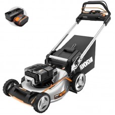 Самоходная газонокосилка WORX NITRO WG761E 80V (51см) аккумуляторная бесщеточная