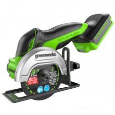 Угловая шлифмашина (болгарка) Greenworks GD24UCS 24V (76 мм) бесщеточная аккумуляторная