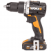 Дрель-шуруповерт ударная WORX WX352 20V (60 Нм) аккумуляторная бесщеточная