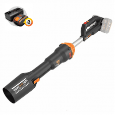 Воздуходувка WORX WG585E 40V (266км/ч) бесщеточная аккумуляторная с двумя 4 Ач АКБ и ЗУ