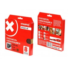 Уплотнитель "D" коричневый  9х8мм 6м STARFIX (SF1012-02)
