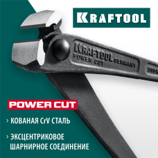 KRAFTOOL 300 мм, арматурные клещи особой мощности POWER CUT 22251