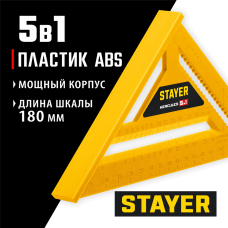 STAYER 170 мм, угольник кровельный универсальный 5-в-1 34522-17