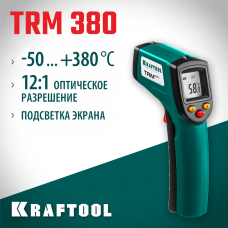 KRAFTOOL  TRM-380, -50° +380°С, пирометр инфракрасный (45707-380)