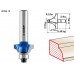 ЗУБР 19 x 7 мм, радиус 3.2 мм, фреза кромочная калевочная №1 28700-19 Профессионал