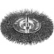 ЗУБР  100 мм, проволока 0.3 мм, щетка дисковая для дрели 35198-100_z02 Профессионал