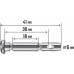 STEHER  6х41 мм, 4шт., срезные штифты для снегоуборщиков (N000-039-590)