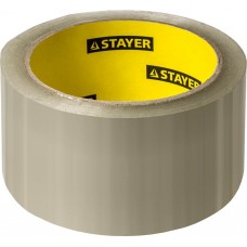 STAYER 48 мм х 60 м, 45 мкм, упаковочная клейкая лента (скотч), прозрачная 1204-50