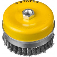 STAYER Ø 120 мм, щетка чашечная для УШМ 120 мм, 35137-120