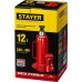 STAYER 12 т, 230-465 мм, домкрат бутылочный гидравлический RED FORCE 43160-12_z01 Professional