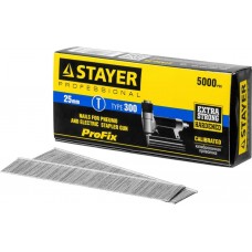 STAYER гвозди тип 300, 25 мм, гвозди особотвердые 31530-25 Professional