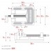 KRAFTOOL  150 мм, Станочные сверлильные тиски (32715-150)