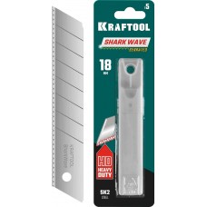 KRAFTOOL 18 мм, 5 шт, лезвия сегментированные BM-18 09604-18-S5